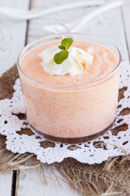 Mousse de potiron