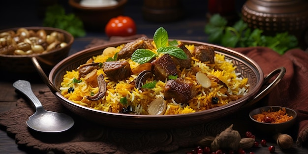 Le mouton Dum Biryani par Biryani sur Dribbble