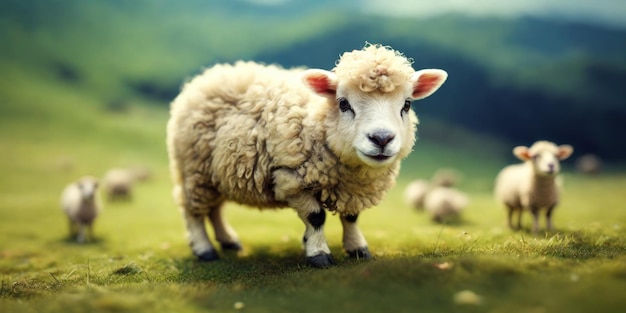 Des moutons microscopiques mignons