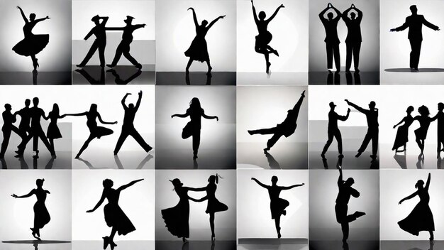 Les mouvements expressifs des groupes de danse