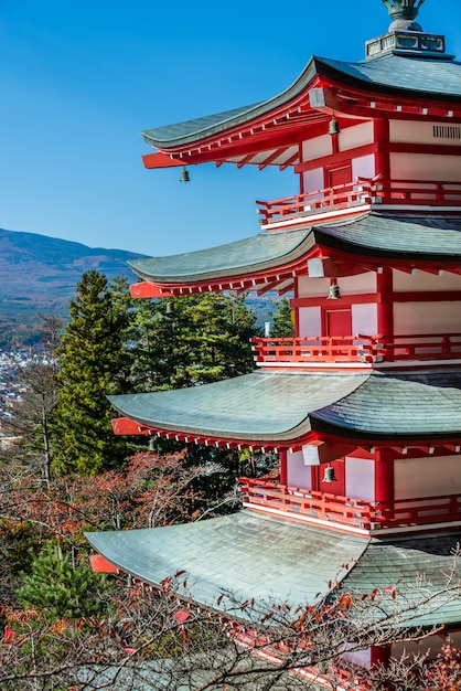 Mt.Fuji et la pagode