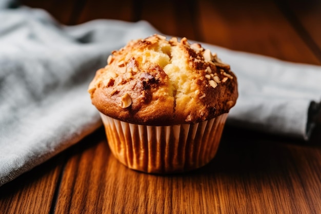 muffin dans la table de cuisine publicité professionnelle photographie alimentaire