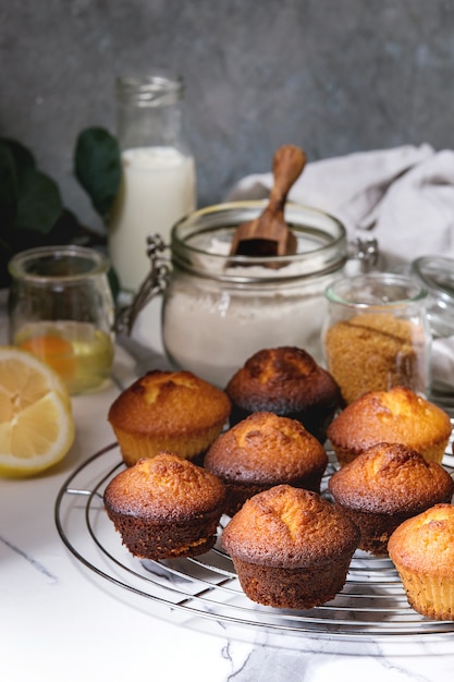 Muffins au citron faits maison