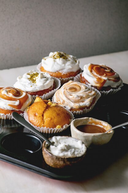 Muffins aux agrumes et oranges