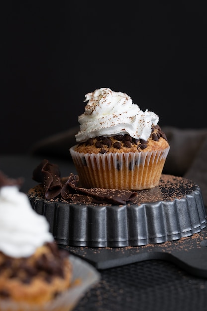 Muffins maison au café et à la cannelle