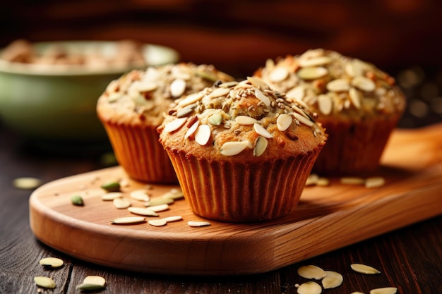 Des muffins sains