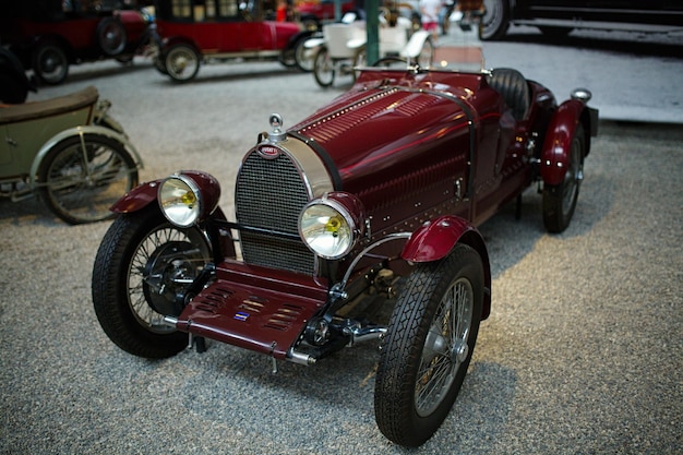 MULHOUSE FRANCE août 22 2023 Musée national de l'automobile Cité de lAutomobile Collection Schlumpf Collection de voitures avec plus de 500 pièces