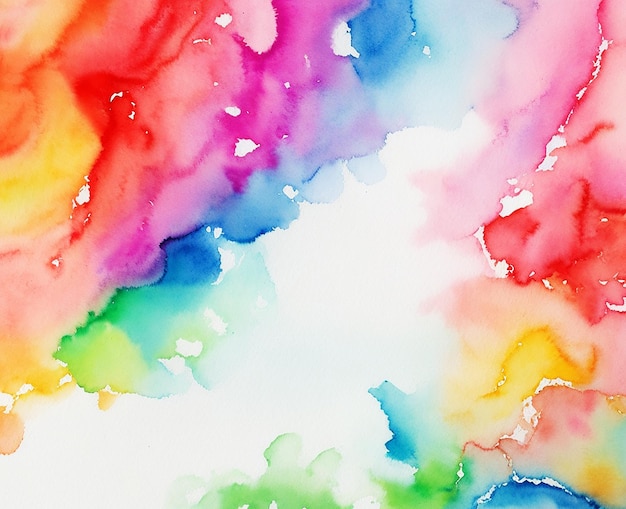 multicolore créatif abstrait incroyable paradis pierres fond peinture sur papier image aquarelle HD