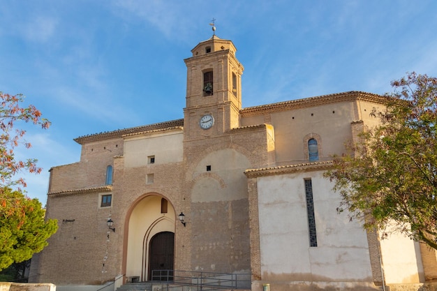 Photo la municipalité de la almolda dans la comarca de los monegros dans la province de saragosse