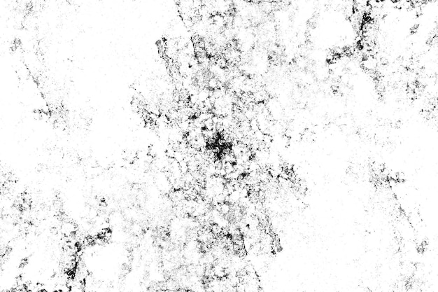 Mur blanc avec texture grunge sombre dispersée pour le fond