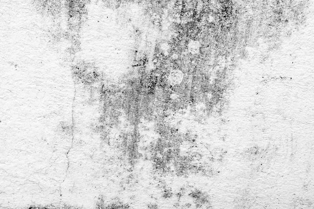 Mur blanc et texture sale et fond avec espace de copie.