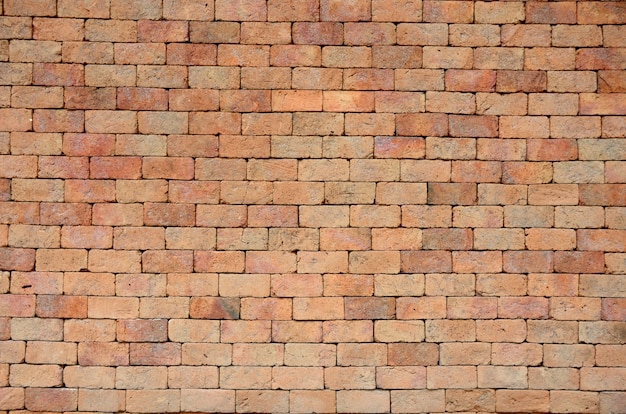 Mur de bloc rouge