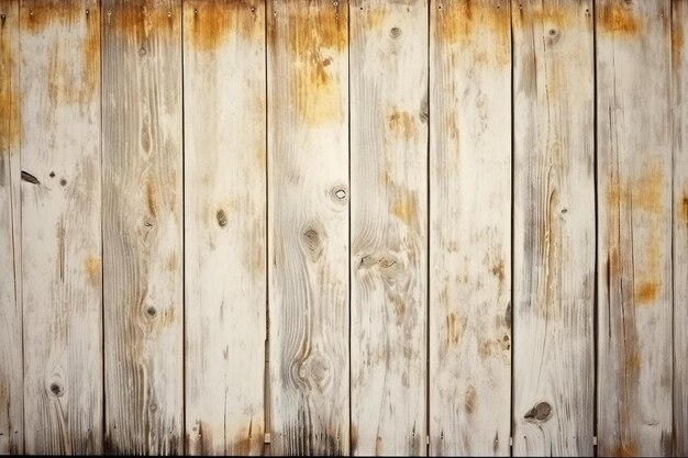 Photo un mur en bois avec beaucoup de rouille dessus