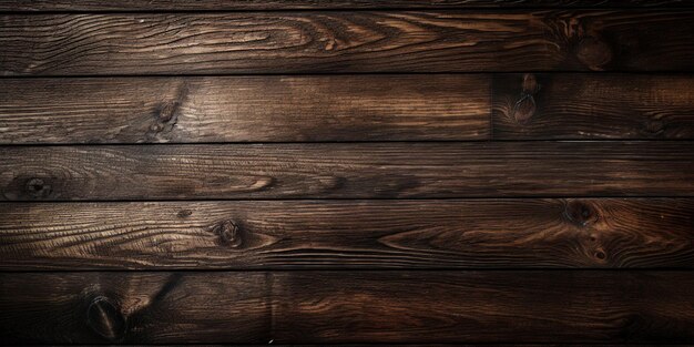 Un mur en bois de couleur marron foncé.