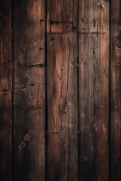 Un mur en bois avec un fond marron foncé et un mur en bois avec un panneau blanc qui dit "le mot bois"