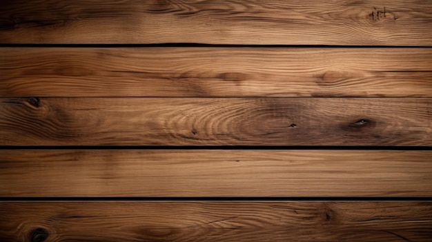 Un mur en bois avec un fond marron et une texture en bois