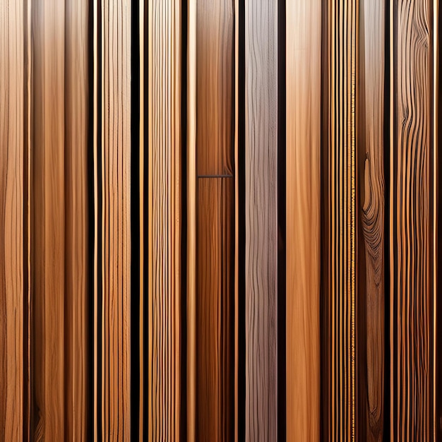 Un mur de bois sur lequel est posé un bar.