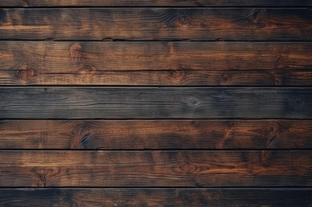 Un mur en bois marron avec un fond marron foncé