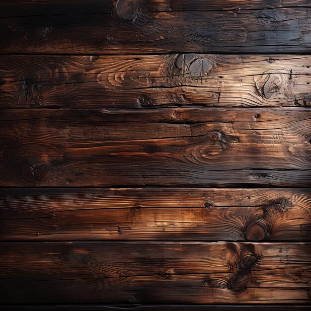 un mur en bois avec un nœud dessus