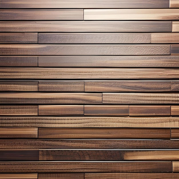 Un mur de bois qui a beaucoup de couleurs différentes.