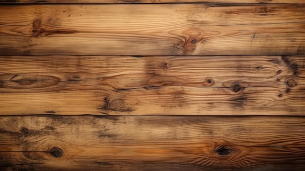 Un mur en bois avec une texture de bois qui a été teinté avec une tache.