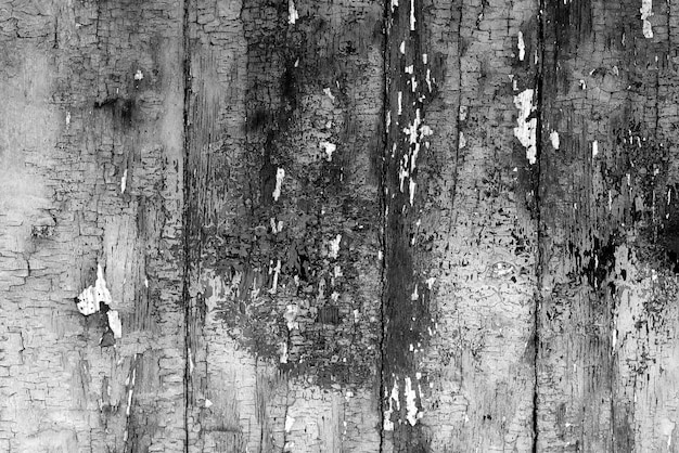 Mur en bois de texture, il peut être utilisé comme arrière-plan Texture en bois avec des rayures et des fissures