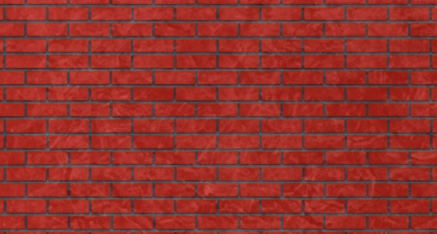 un mur de brique avec un fond de brique rouge.