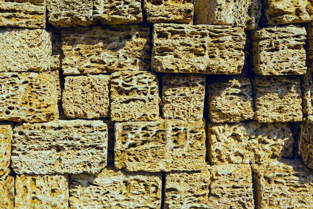 Mur de briques anciennes anciennes Mur de briques anciennes authentiques