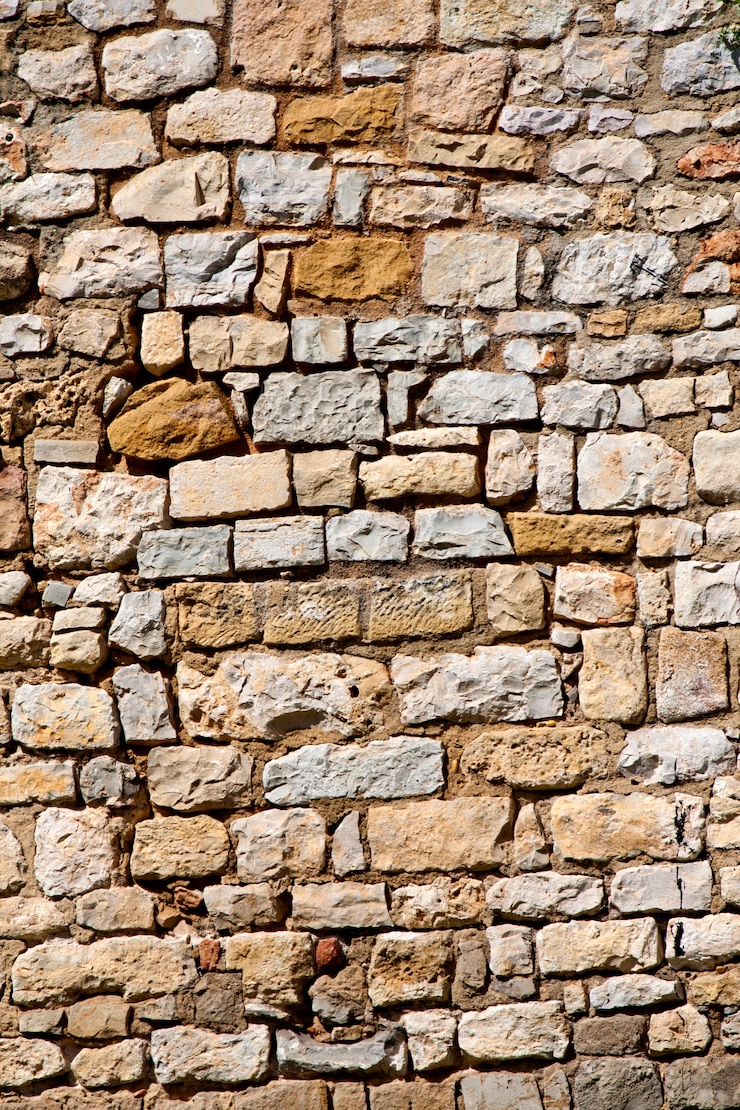 Photo mur de briques anciennes