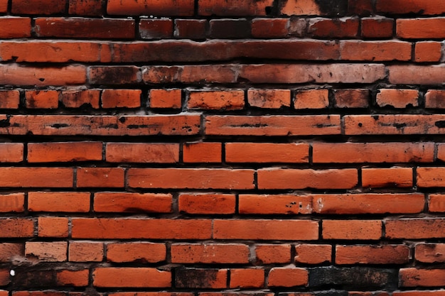 Un mur de briques Belle image de modèle sans couture Generative AI