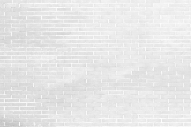 Mur de briques blanc brumeux pour le fond ou la texture