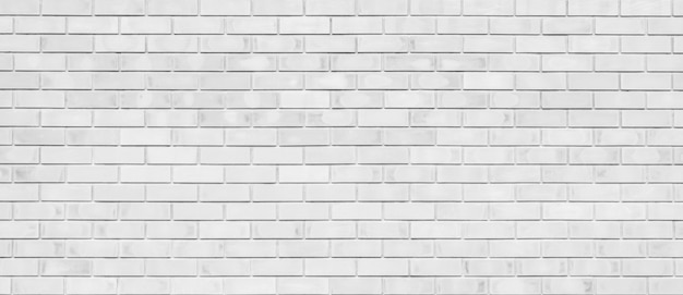 Photo mur de briques de couleur blanche pour fond de maçonnerie