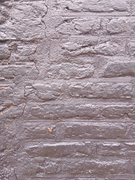 Mur de briques de couleurPanorama de la maçonnerie Look rétro ancien