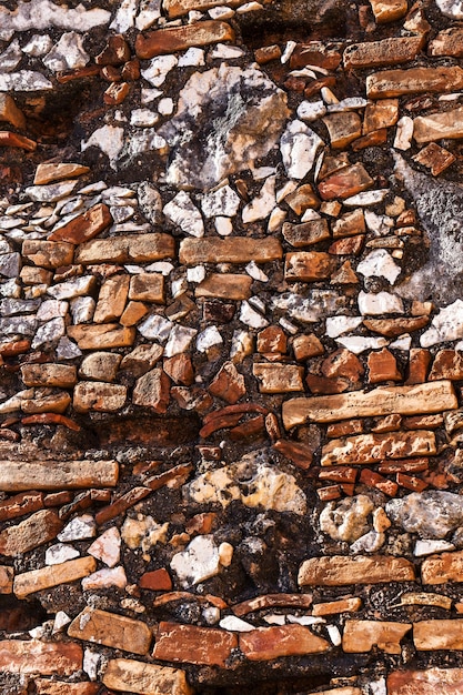 Mur de briques d'un immeuble ancien