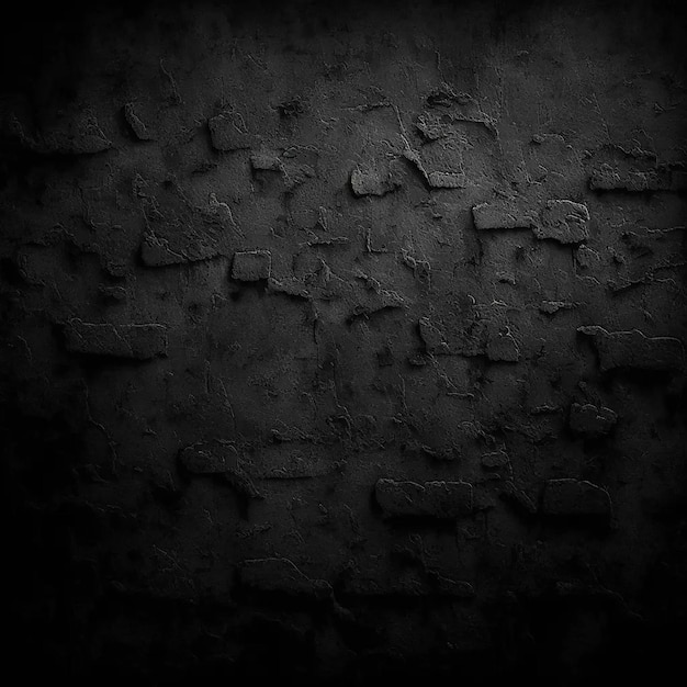 Mur de briques noires fond texturé