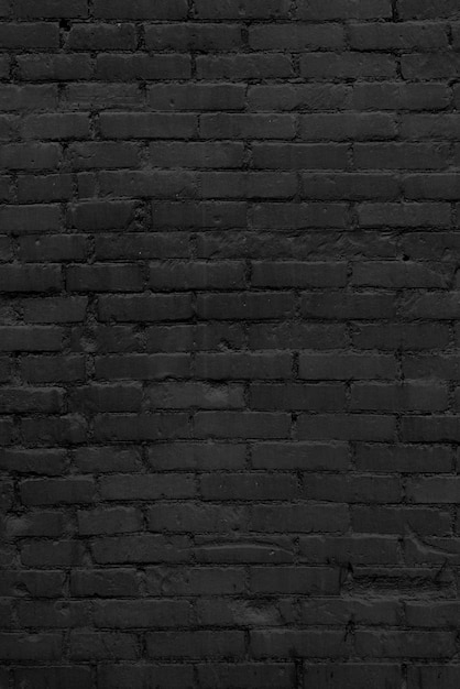 Photo mur de briques noires. intérieur d'un loft moderne. contexte pour la conception