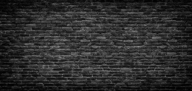 Mur de briques noires