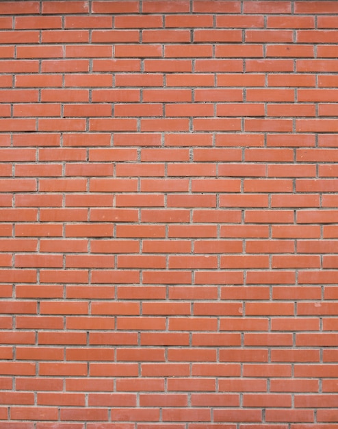 Mur de briques en pierre rouge texture fond transparent vertical