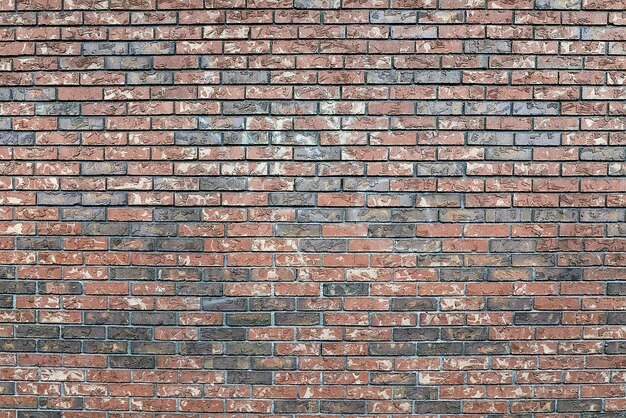 Mur de briques rouges