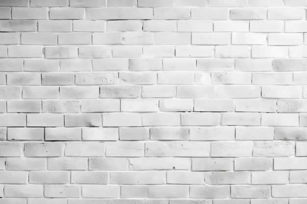 Un mur de briques texturé noir et blanc