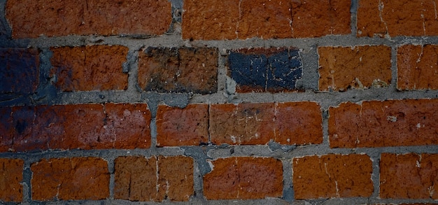 mur de briques texturé vintage