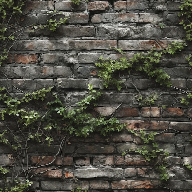 un mur de briques