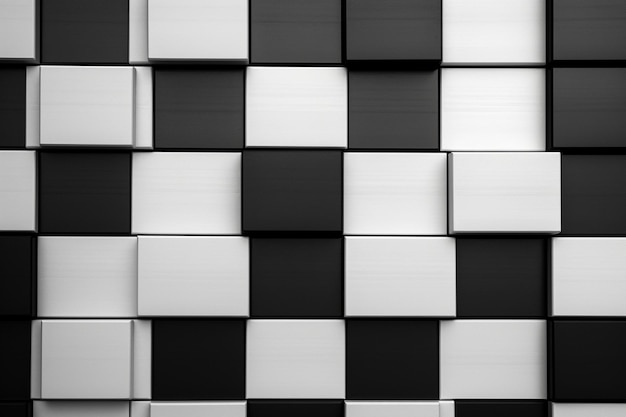 Photo mur avec des carreaux noirs et blancs