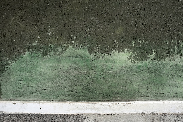 Mur de ciment vert grungy
