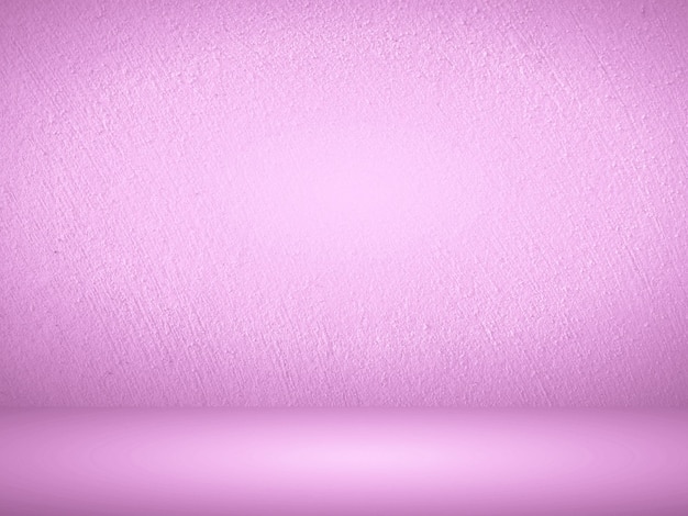 Mur dégradé violet. Chambre studio vide. fond de studio uni