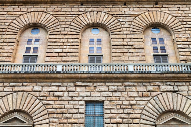 Photo mur du palazzo pitti à florence