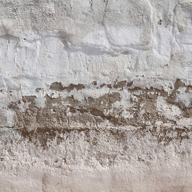 Mur endommagé avec pelage