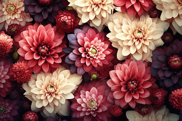 un mur de fleurs du jardin des fleurs du jardin du bellagio.