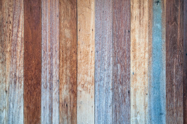 Mur de fond en bois