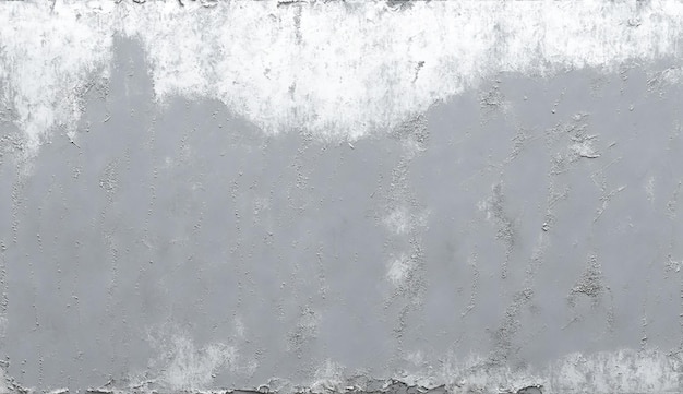 Un mur gris avec une surface texturée blanche et une texture de peinture grise.